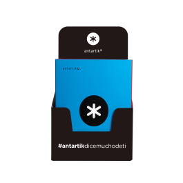 Antartik Carpeta 4 Anillas 40 mm Mixtas A4 Forrada Colores Surtidos