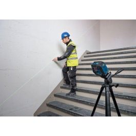 BOSCH PROFESSIONAL GLL 20-22 G Láser de Línea Verde Doble Alimentación, Precisión ± 0,3 mm/m