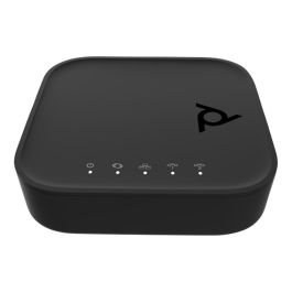 HP Poly ATA 402 2FXS Adaptador VoIP Open SIP Negro 2 FXS Puertos CC