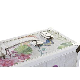 DKD Home Decor Caja Bubles Urban Multicolor 19 x 34 x 43 cm Set de 2