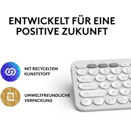 Logitech PEBBLE KEYS 2 K380S TONAL WHITE