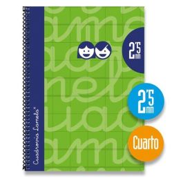 Lamela Bloc Tapa Forrada 4º 80H Cuadrovia 2,5 Mm Verde 5 unidades Precio: 21.49999995. SKU: B123JJMQ8V