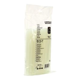 Rapid Barra de cola eco-t Ø12x190mm transparente para madera, piel, tejidos, corcho, plásticos, loza y cartón 40302798