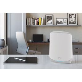 NETGEAR Orbi RBK763S Sistema de malla Tribanda Wi-Fi 6 (802.11ax) Blanco con 3 Unidades Cobertura 525 m²