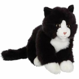 Peluche - Gipsy Toys - Gato Mimiz - 28cm - Negro/Blanco