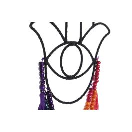 Decoracion Colgante Boho DKD Home Decor Negro Multicolor 1 x 64 x 22 cm (4 Unidades) Decoracion Colgante Boho DKD Home Decor Negro Multicolor 1 x 64 x 22 cm (4 Unidades)