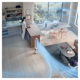 Dyson Purifier Cool Gen1 Purificador de Aire con Ventilador y Calefacción, Filtro HEPA 13, Blanco