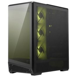 MSI MAG PANO 130R PZ Micro-ATX Mid Tower Panorámica Cristal Templado Negra con 3 Ventiladores ARGB, USB 3.2 Tipo C