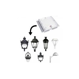 Módulo Óptico LED 40W 5.400Lm Bridgelux  para Farola 60,000H