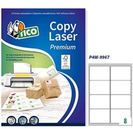 Etiquetas Adh.Impr.Tico A4 Copy Laser Caja 100H 99X67,7 Mm 800 Uds.(Lp4W-9967) 10 unidades Precio: 240.68999955. SKU: B1K5GV7ZQK