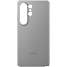 Samsung EF-VS938 Funda Kindsuit para Galaxy S25 Ultra, Protección contra Caídas y Rayones, Imitación Piel, Gris