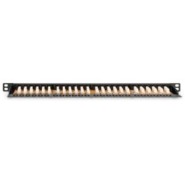 Digitus Patchpanel 0,5HE 24-Port Cat6 sin blindaje Negro