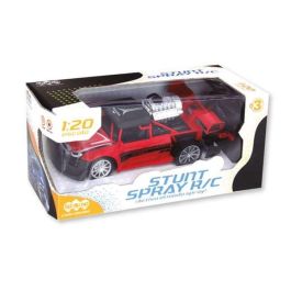 Coche radio control stunt spray escala 1:20, 24.5x12x11.5 cm, echa humo - modelos surtidos