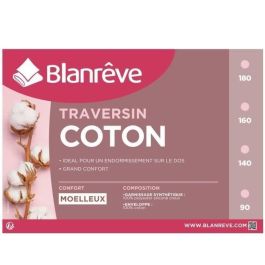 BLANREVE Colchón de algodón - 180 cm - Blanco BLANREVE Colchón de algodón - 180 cm - Blanco