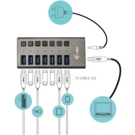 Hub USB i-Tec U3CHARGEHUB7