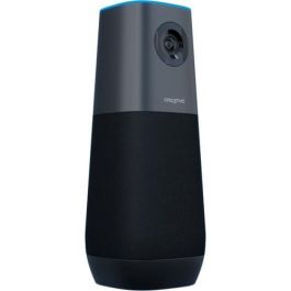 Creative Labs 73VF095000000 Altavoz con Cámara para Conferencias, 4K UHD, Campo de Visión Gran Angular, Negro