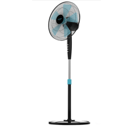 Cecotec EnergySilence 510: Ventilador de Pie con Aspas, para uso en Hogar, 40W de Consumo, Colores Negro, Azul y Metálico Precio: 29.79000035. SKU: B16MHMWATD