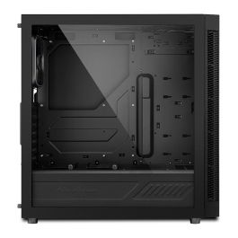 Sharkoon TG6 RGB Midi Tower PC Negro con Ventana de Cristal y Ventiladores LED RGB