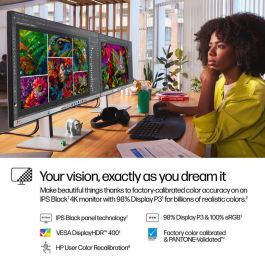 HP 727pk Monitor Serie 7 Pro 27" 4K Thunderbolt 4 | Pantalla Calibrada, Colores Vibrantes, Alto Rendimiento