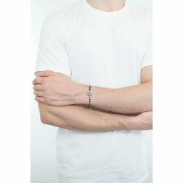 Pulsera Hombre Breil TJ2408 Plata de ley 925 Negro Pulsera Hombre Breil TJ2408 Plata de ley 925 Negro