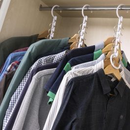 Organizador de Perchas para 40 Prendas Plusrobe InnovaGoods 24 Piezas