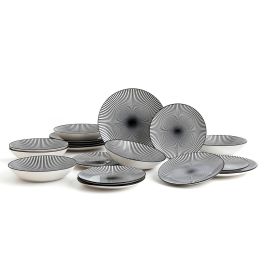 Vajilla Porcelana Miami Quid 18 Piezas - 6 Personas Vajilla Porcelana Miami Quid 18 Piezas - 6 Personas