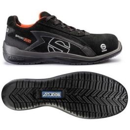 Sparco S0751640NRNR Zapatillas Sport Evo Losail Negras Talla 40, Puntera Composite, Antiperforación, Certificación S3 SRC