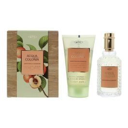 Set 4711: Acqua Colonia White Peach & Coriander, Eau De Cologne, Unisex, 50 ml + Acqua Colonia, White Peach & Coriander, Moisturizing, Shower Gel, Body, All Skin Types, 75 ml Precio: 29.49999965. SKU: B1AVG2PFTY