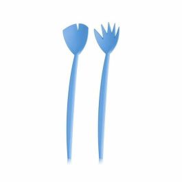 Bodum BOD0699965464615 Juego de 2 cuencos con cubiertos para ensalada - 3 L y 4,9 L