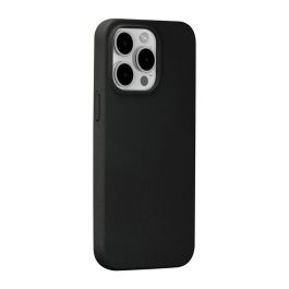 dbramante1928 Monaco Funda para iPhone 15 Pro Max con MagSafe, Silicona Reciclada, Protección Impacto, Negro Noche