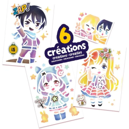 Lansay Blopens Mi Estuche de Manga, Juguete Creativo para Niños a Partir de 5 Años, LAN3181860241301