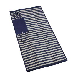 Alfombra Picnic Blue Stripes Versa 90X1CM (2 Unidades) Alfombra Picnic Blue Stripes Versa 90X1CM (2 Unidades)