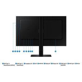 Samsung S24D604UAU Monitor 24" Quad HD LED IPS 5 ms Negro