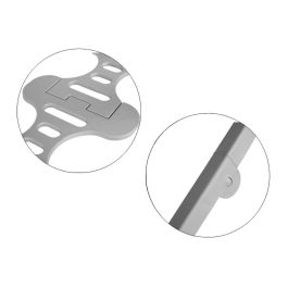 Kipit Tendedero Resina Antracita Pompeya 23M Plegable 56x7x121cm (Set de 4)