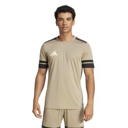 Camiseta de Fútbol de Manga Corta Hombre Adidas Squadra25 Jsy Beige XL