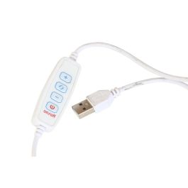 Espejo de pared Home ESPRIT Blanco Moderno 100 X 7,5 X 100 CM