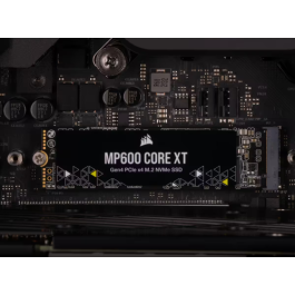 Corsair MP600 CORE XT M.2 2000 GB PCI Express 4.0 QLC 3D NAND NVMe Corsair MP600 CORE XT M.2 2000 GB PCI Express 4.0 QLC 3D NAND NVMe