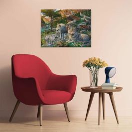 Ravensburger 12000719 Puzzle de 1500 Piezas Lobos en Primavera, Imagen Natural 80x60cm, para Adultos y Niños +14 años, Calidad Premium