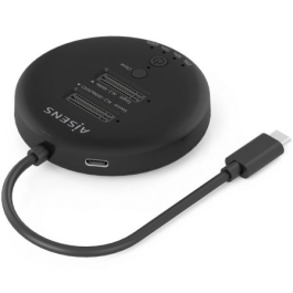 Aisens ASDS-2M2N05-BK Docking Doble Bahía M.2 NVMe USB 3.2 Gen2x2 20Gbps para Clonar SSDs y Backup