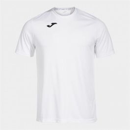 Camiseta Deportiva de Manga Corta Joma Sport Combi Blanco