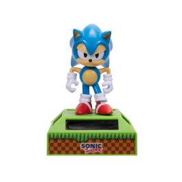 Jakks Pacific 412271 Figura Sonic the Hedgehog Coleccionista "Golpeteo De Pie" Solar, Ojos Parpadeantes