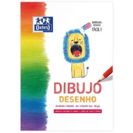 Oxford Bloc Dibujo Infantil A4 Encolado 20H Liso 90 gr Set de 5 Unidades (Set de 5) Precio: 8.50000008. SKU: B1FPCMTKCF
