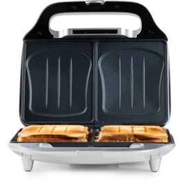 Domo DOM5411397163691 Sandwichera Eléctrica con Placas XXL y Revestimiento Antiadherente 900W