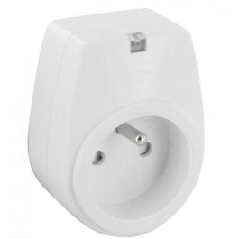 Chacon Kit de 2 Tomas de Corriente Inalámbricas Encendido/Apagado con Control Remoto de 4 Canales 25m 2000W