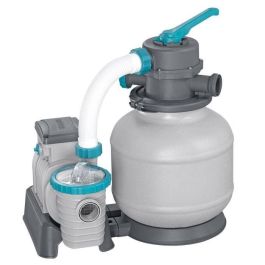 Bomba de filtración de arena para piscinas de hasta 54 m³ - Bestway - 8.327 L/h - Con prefiltro Bomba de filtración de arena para piscinas de hasta 54 m³ - Bestway - 8.327 L/h - Con prefiltro