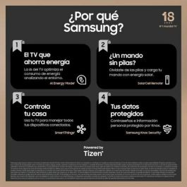 Smart TV Samsung TQ55Q60DAUXXC 55" 4K Ultra HD LED HDR QLED Smart TV Samsung TQ55Q60DAUXXC 55" 4K Ultra HD LED HDR QLED