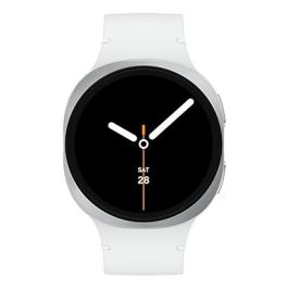 Samsung Galaxy Watch8 44 mm Wi-Fi EU silver white Reloj inteligente con GPS, monitor de frecuencia cardíaca y 32 GB de memoria