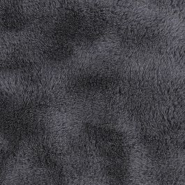 Home Deco Factory Alfombra Pelo Gris Imitación Piel Forma Animal Suave 60x90 cm