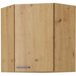 Cuisinier MODENAANGLEG Mueble Alto de Esquina Roble Artesanal y Negro Mate 89 x 89 cm Precio: 131.50000006. SKU: B14YMF75PJ