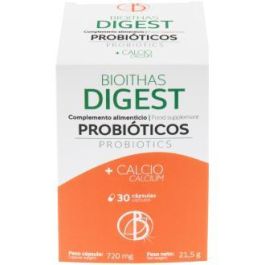BIOITHAS Digest 30 Cápsulas Probióticos con Calcio para el Funcionamiento Normal de Enzimas Digestivas Precio: 19.5000003. SKU: B1B8TGLKZ9